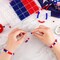 Red White and Blue Beads,672 Pcs 4th of July Beads Patriotic Beads for Jewelry Making 8mm Crystal Beads Independence Day Party Decoration Necklace Bracelets DIY Crafts